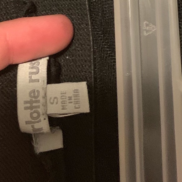 A black tule skirt. - Picture 4 of 4